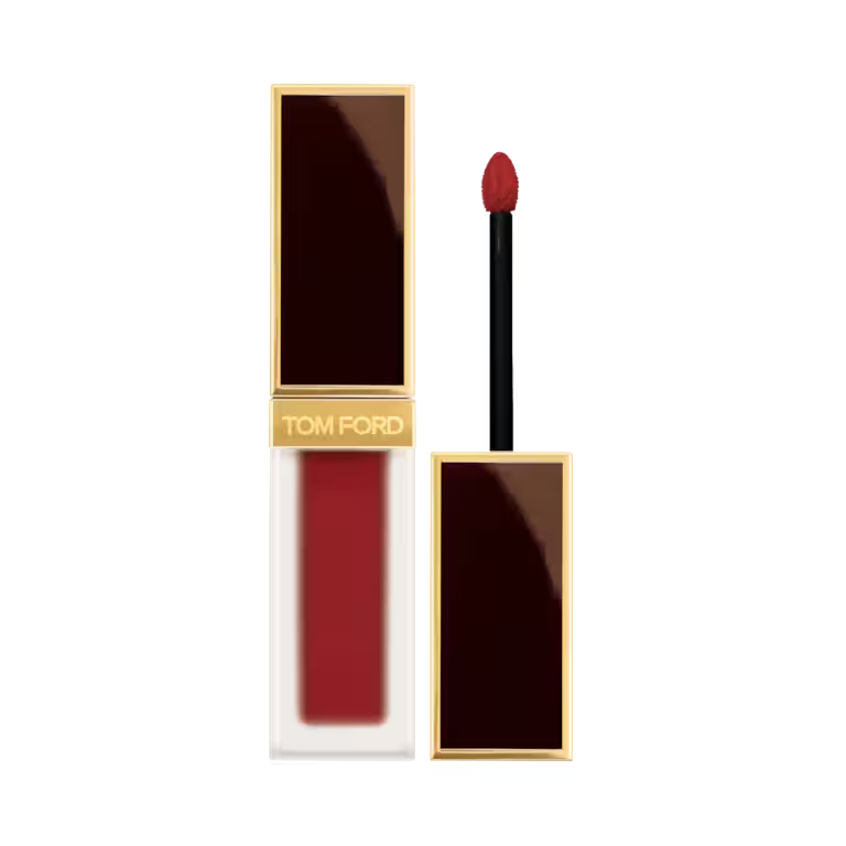 Tom Ford Liquid Lip Luxe Matte Burgundy Red 133 Scarlet Stiletto 6 ml | Matte Liquid Lipstick